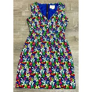 Kate Spade Colorful Floral Dress Size 0